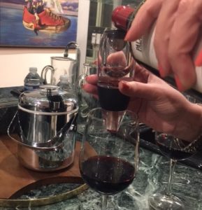 Pouring Red Wine