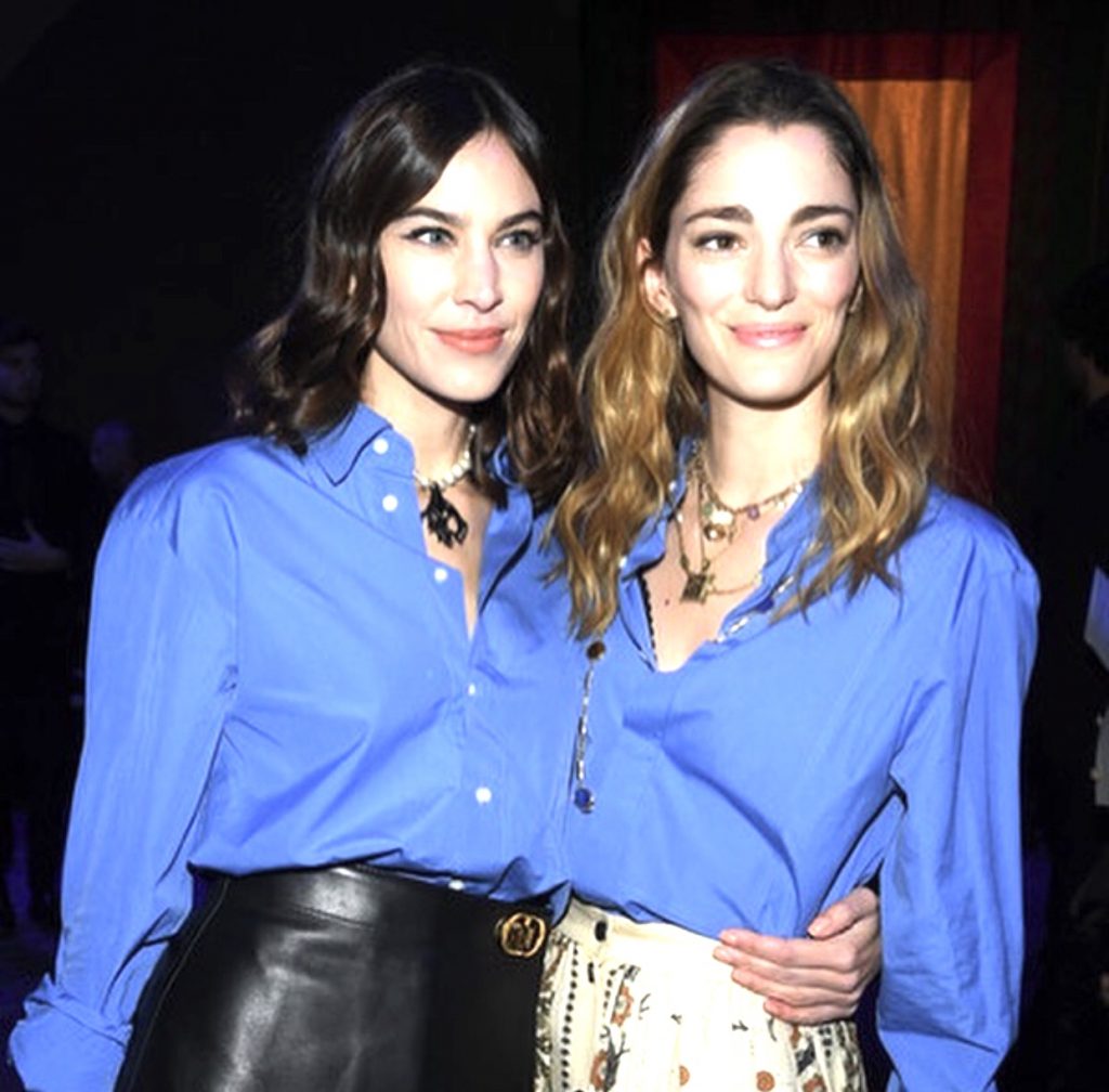Chufy and Chung in Dior blue button down