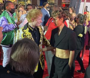 Ed Sheeran & Torye Sivan at the VMAs